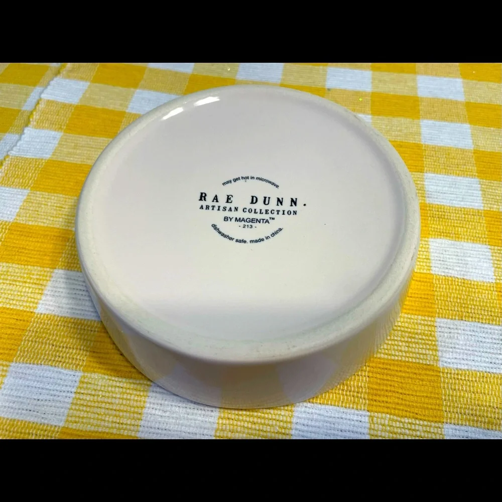 Rae Dunn “Cat’s Rule” Food Dish